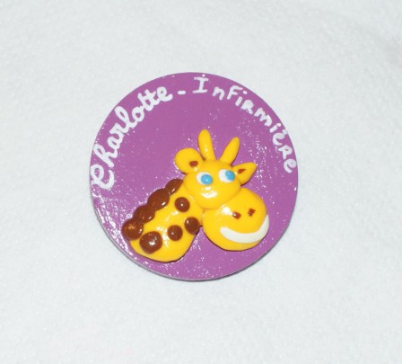 Badge Chacha 1, août 2013 Badge Chacha 1