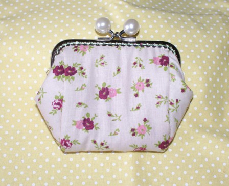 porte monnaie bourse rose 1